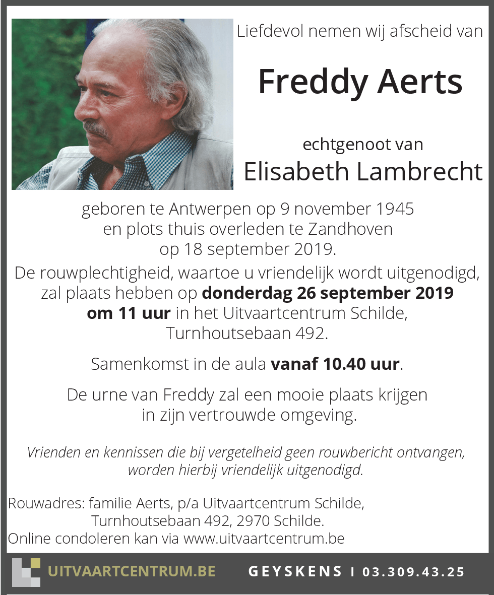 Freddy Aerts
