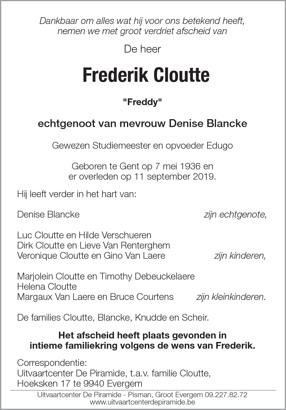 Frederik Cloutte