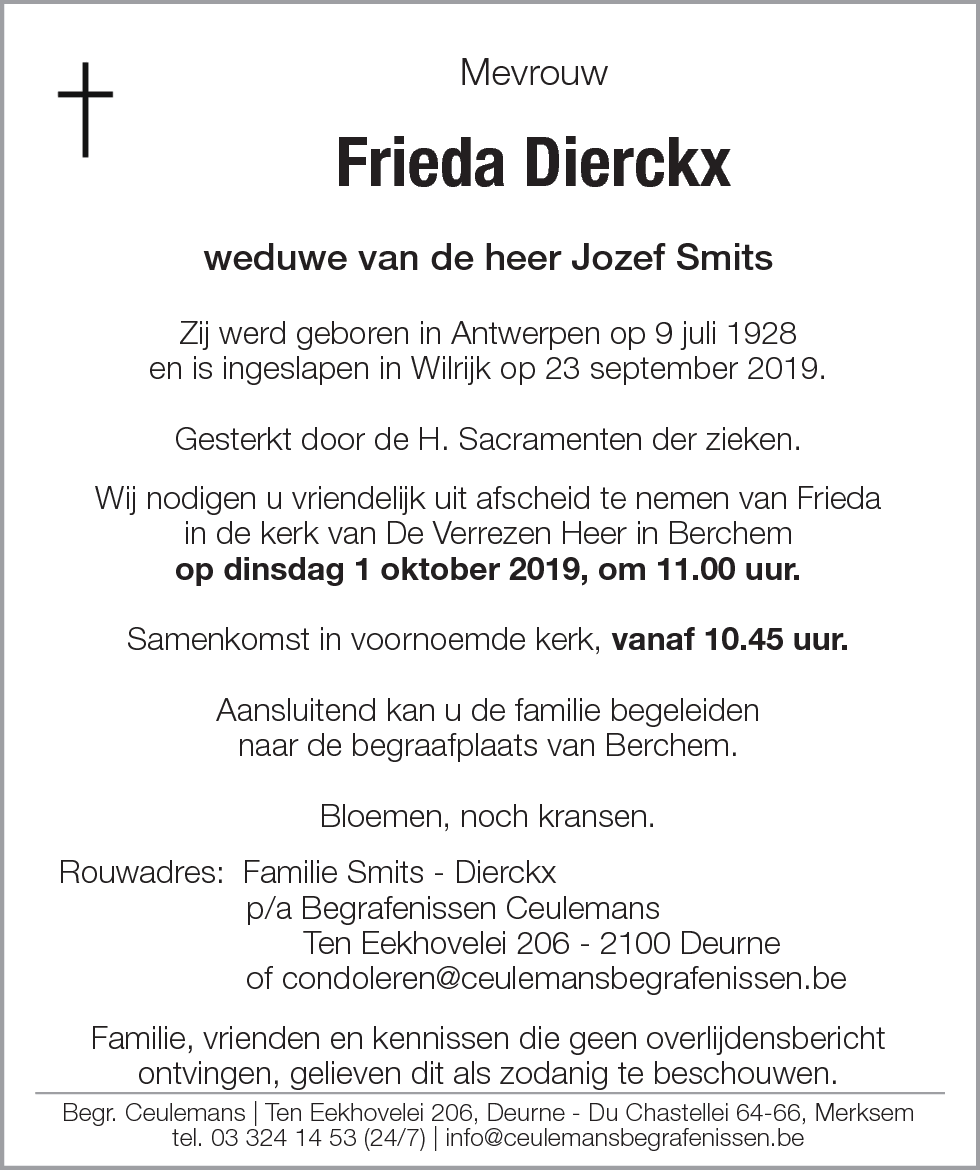 Frieda Dierckx