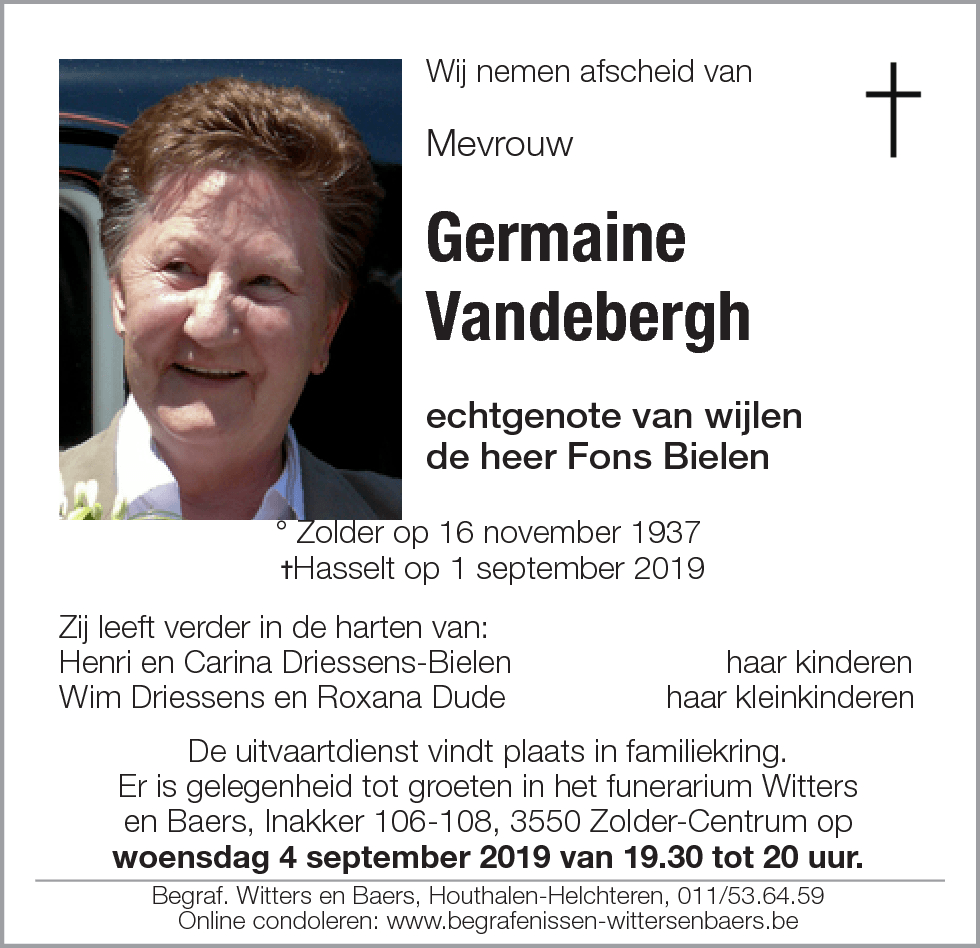 Germaine Vandebergh