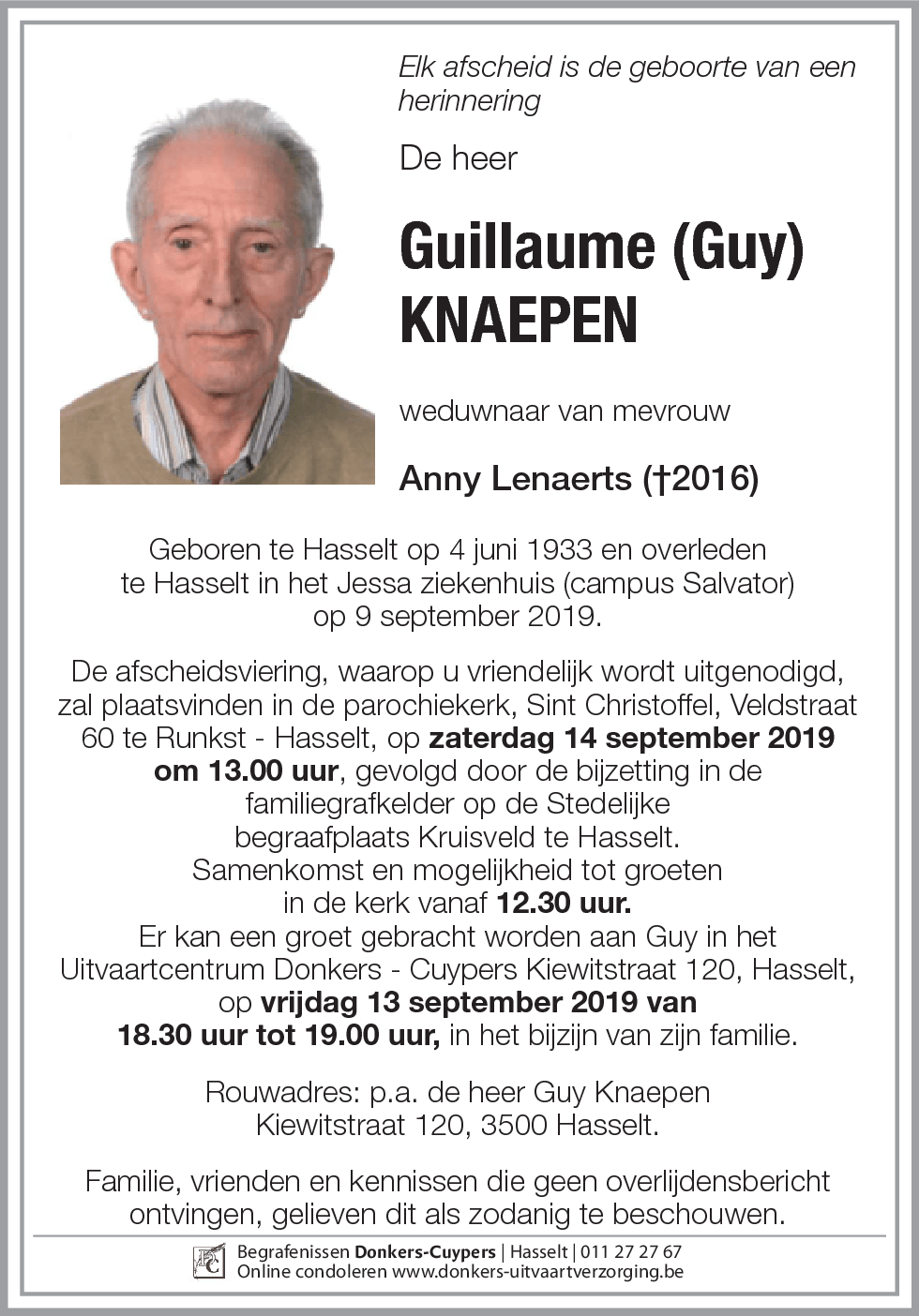 Guillaume (Guy) Knaepen