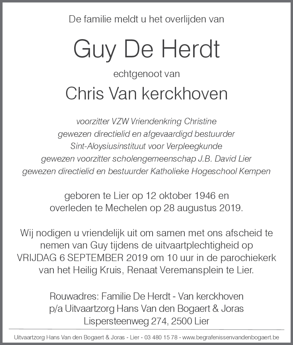 Guy De Herdt