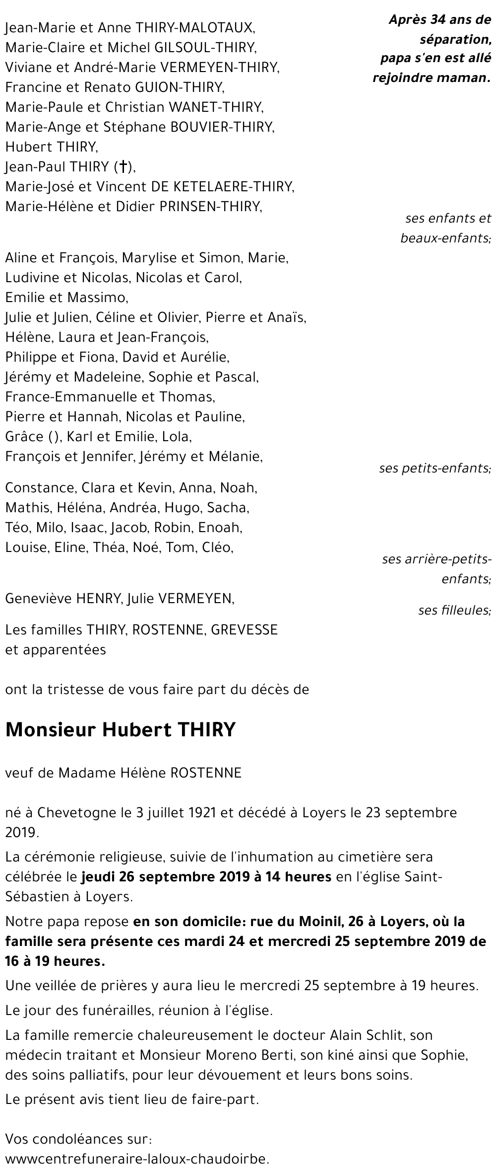 Hubert THIRY