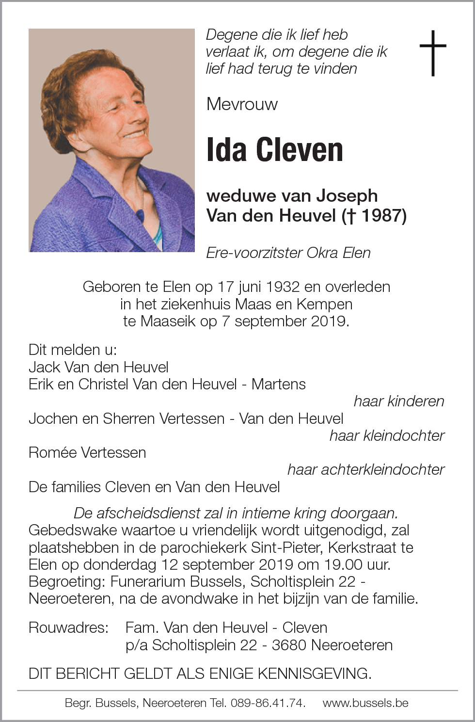 Ida CLEVEN