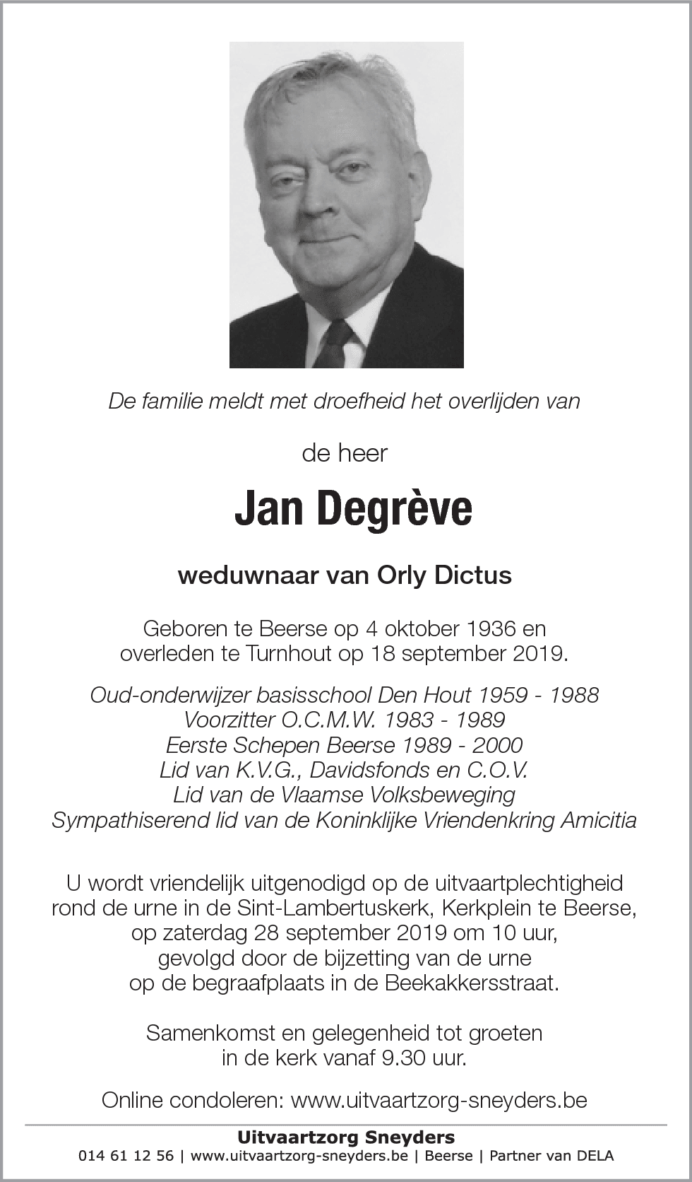 Jan Degrève