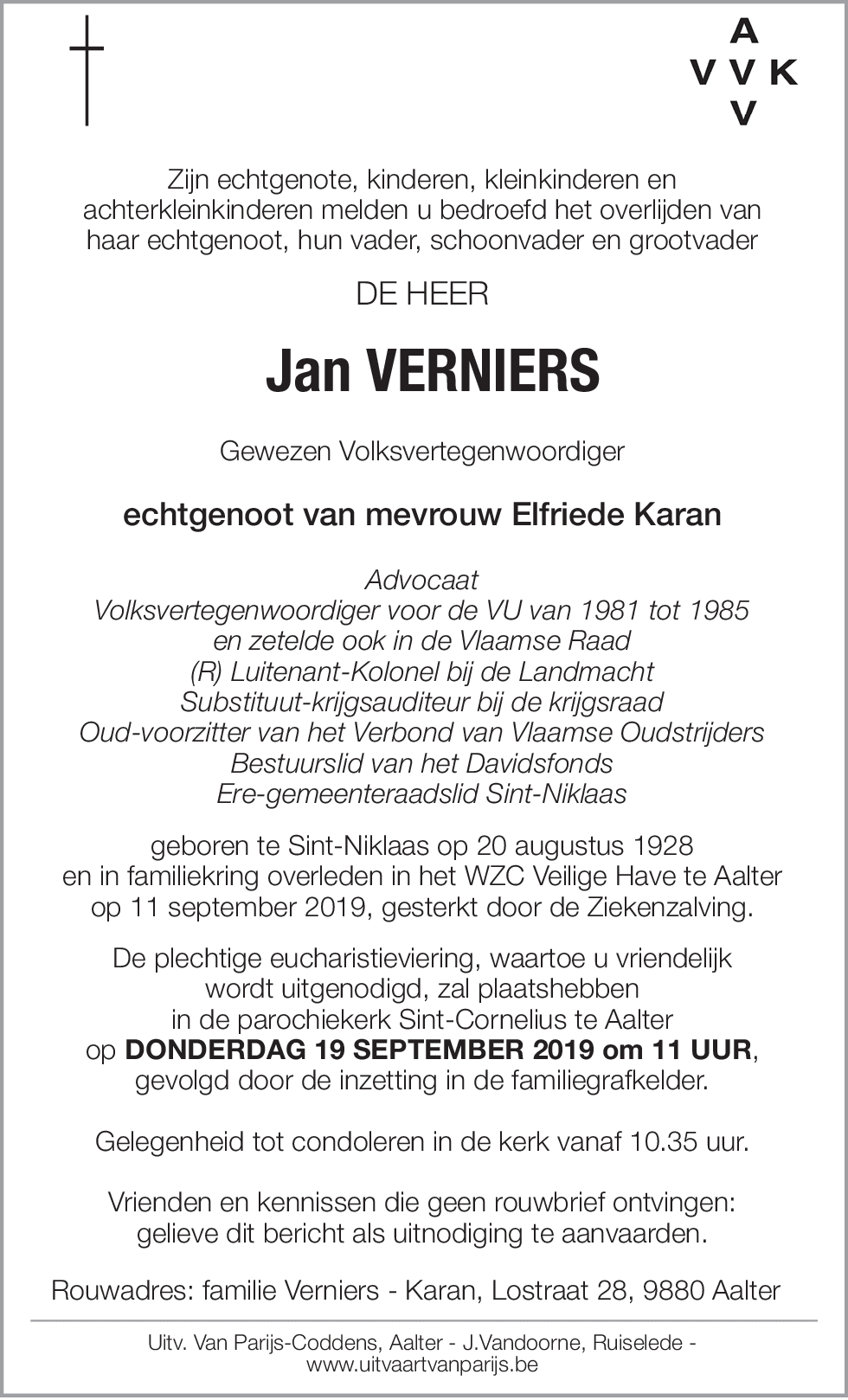 Jan Verniers
