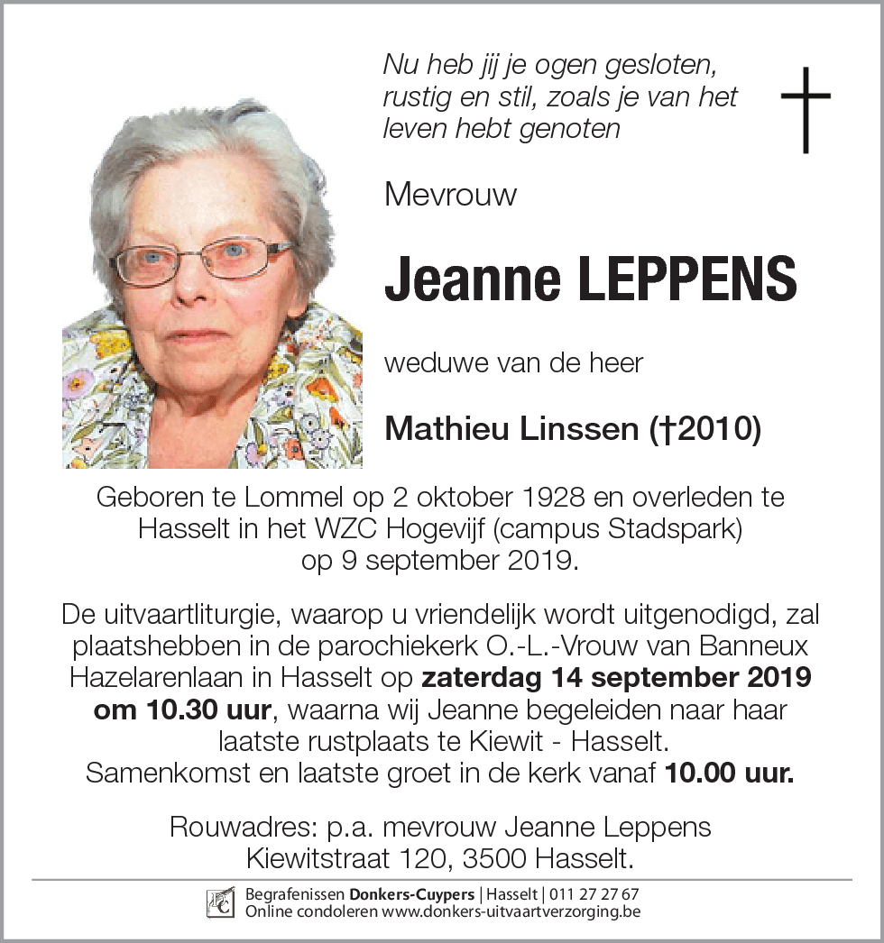 Jeanne Leppens