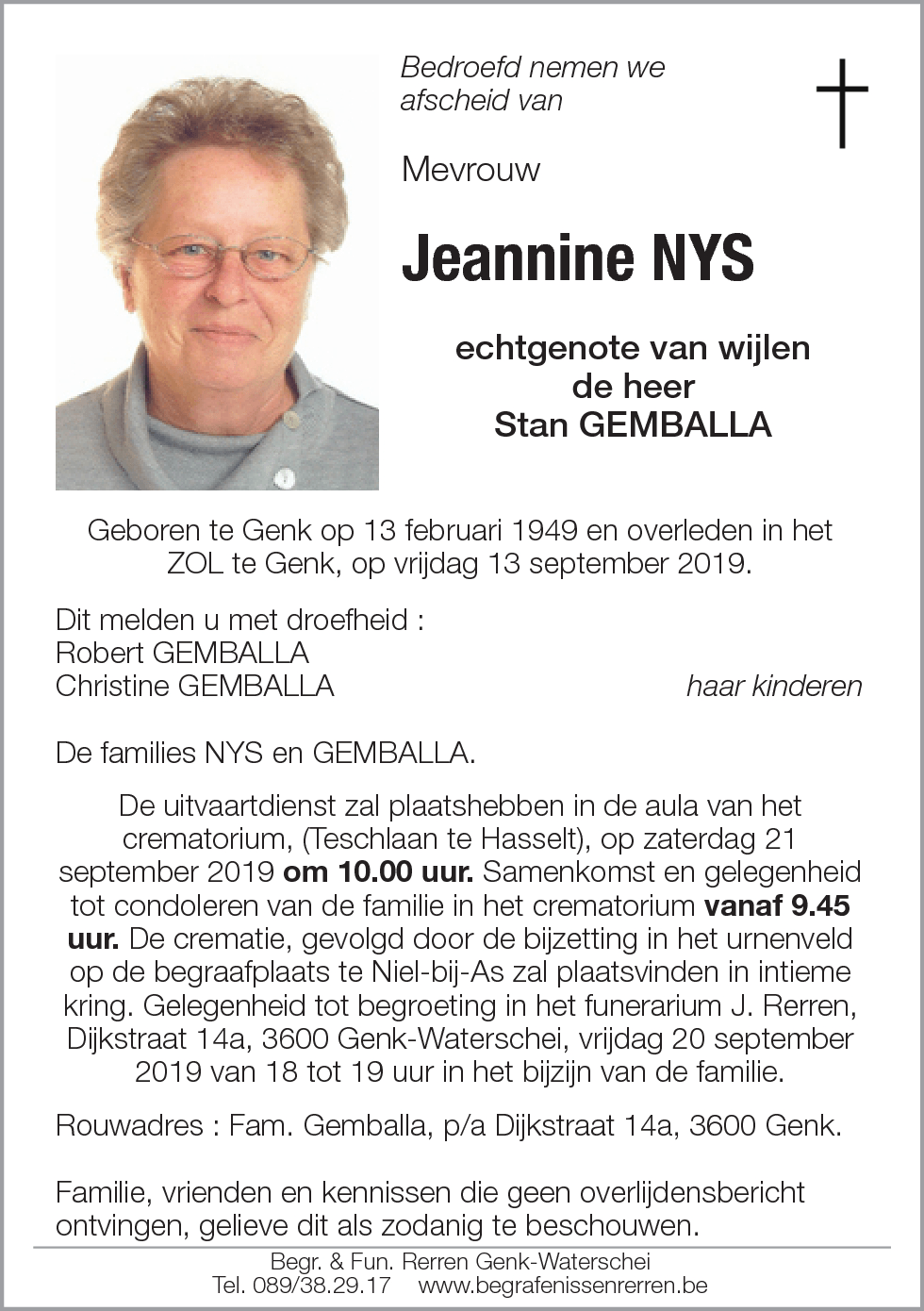 Jeannine NYS