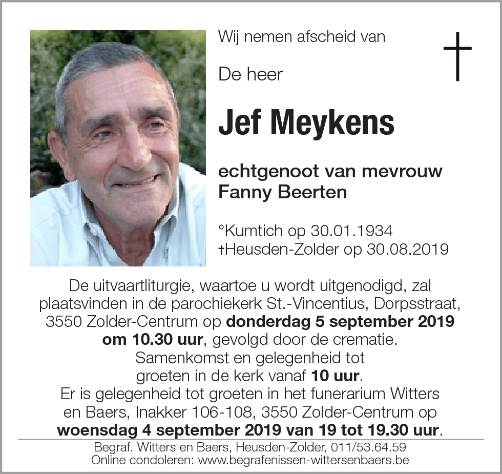 Jef Meykens