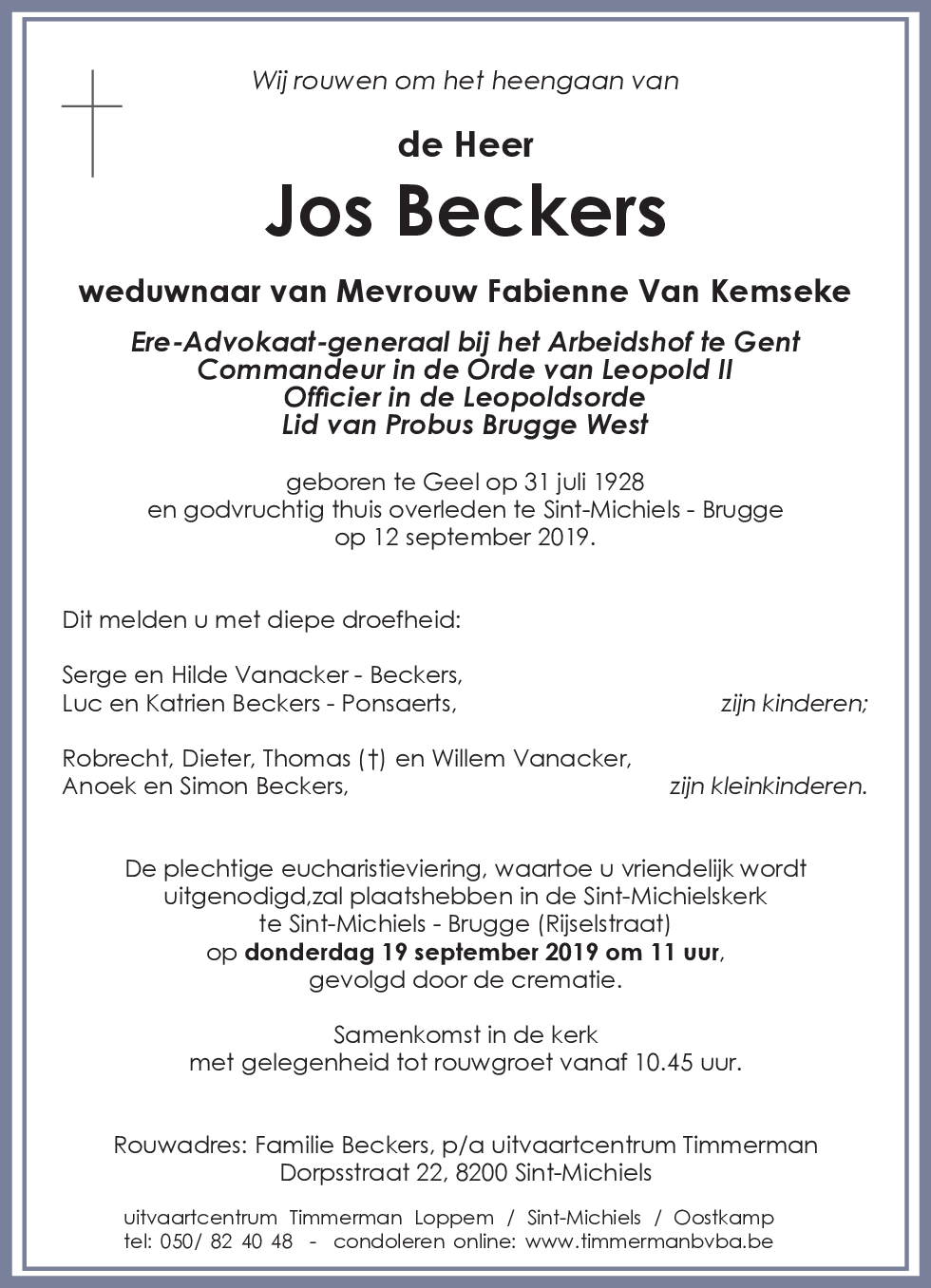 Jos Beckers