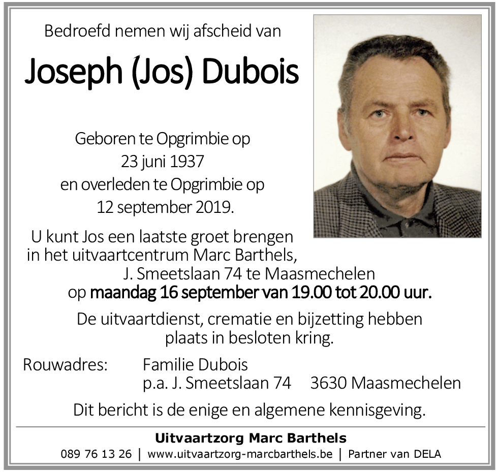 Joseph Dubois