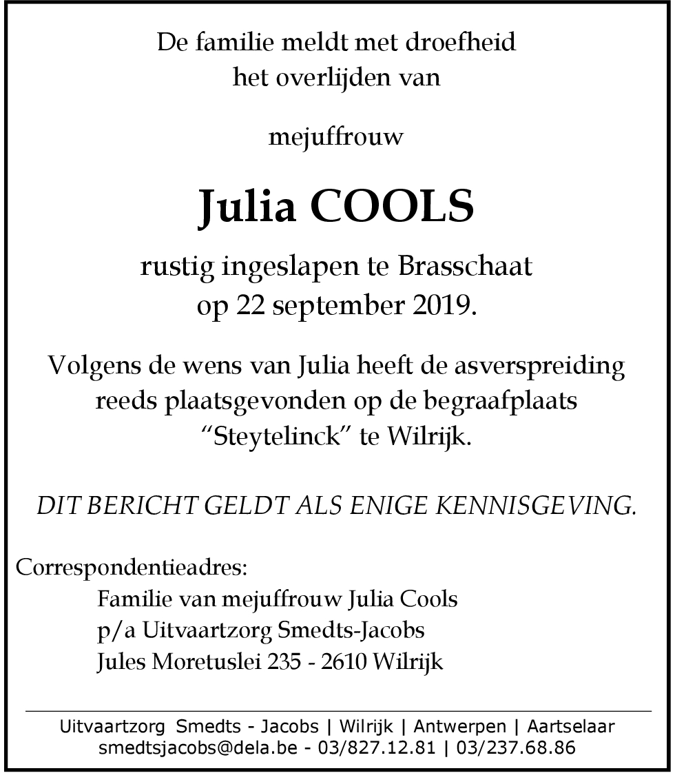 Julia Cools