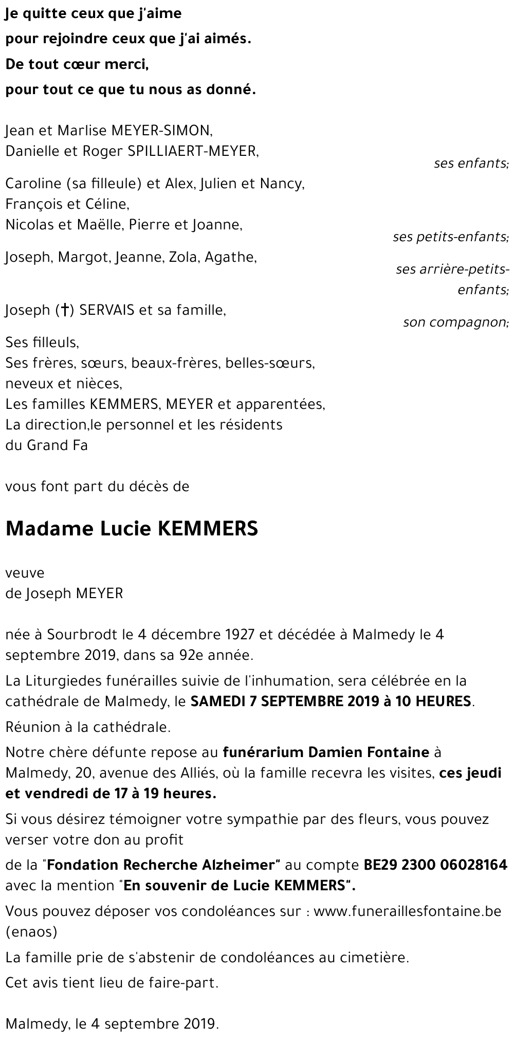 Lucie KEMMERS
