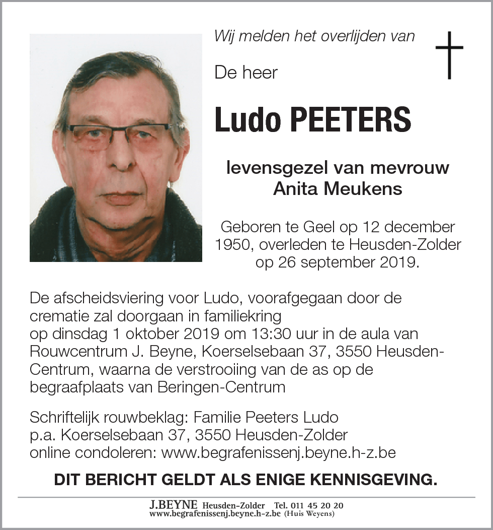 Ludo Peeters