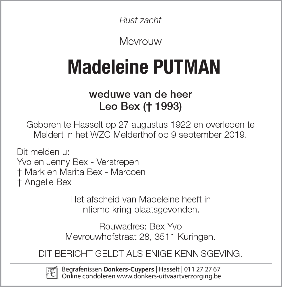 Madeleine Putman