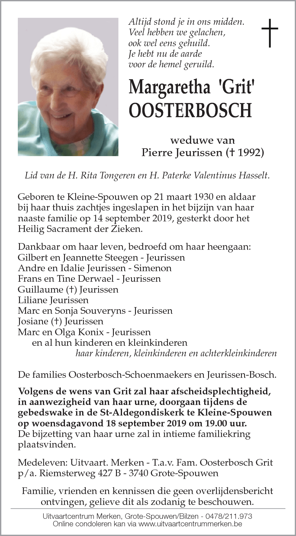 Margaretha Oosterbosch