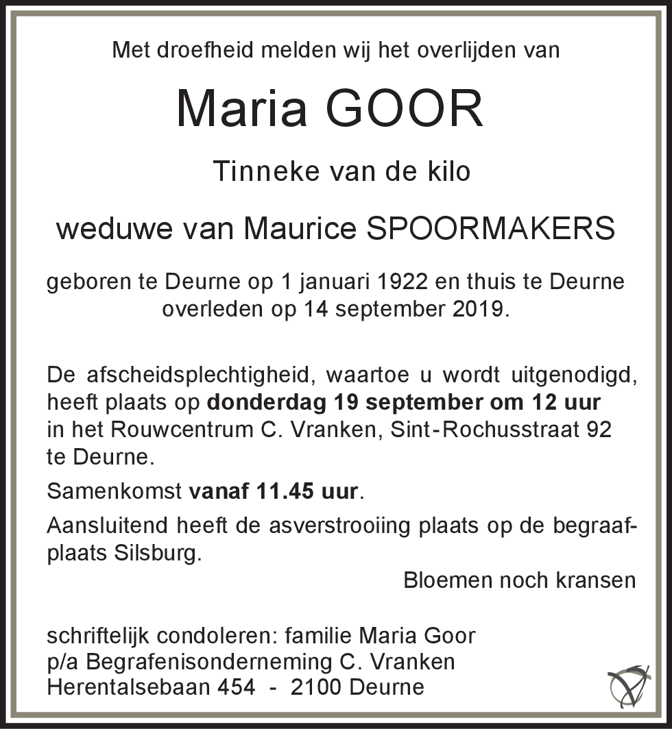 Maria Goor