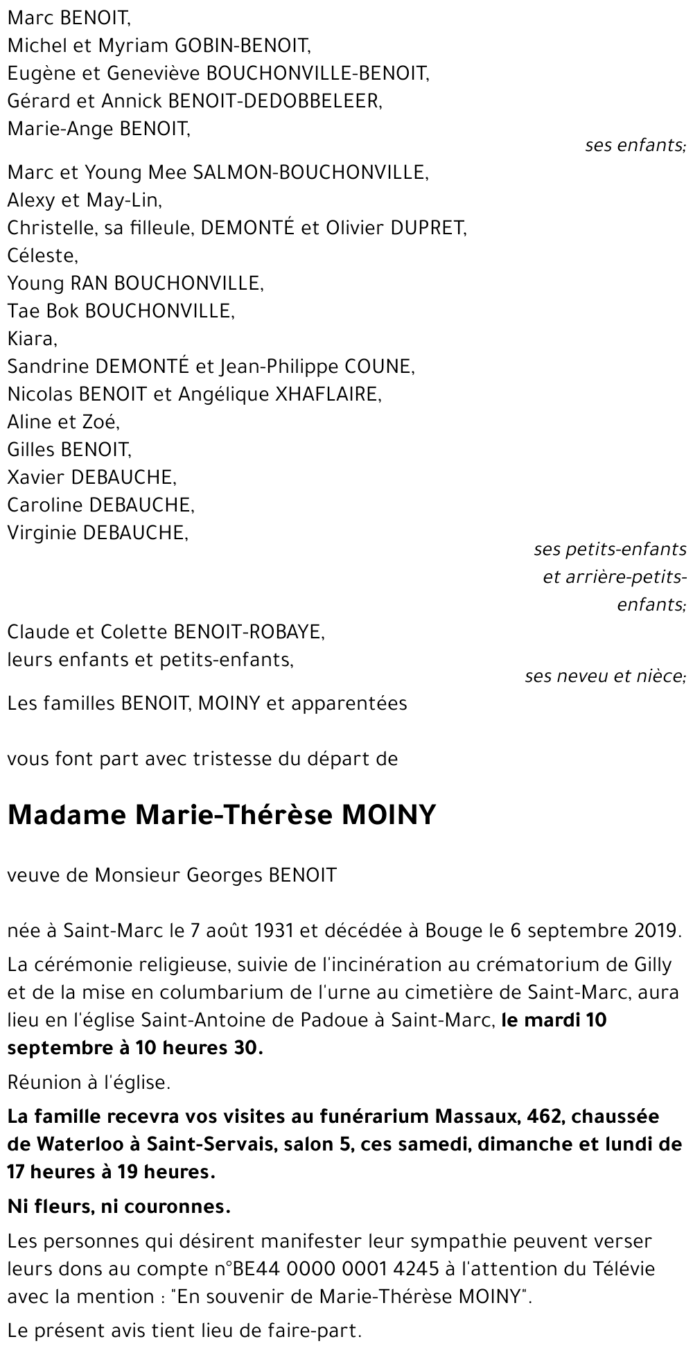 Marie-Thérèse MOINY