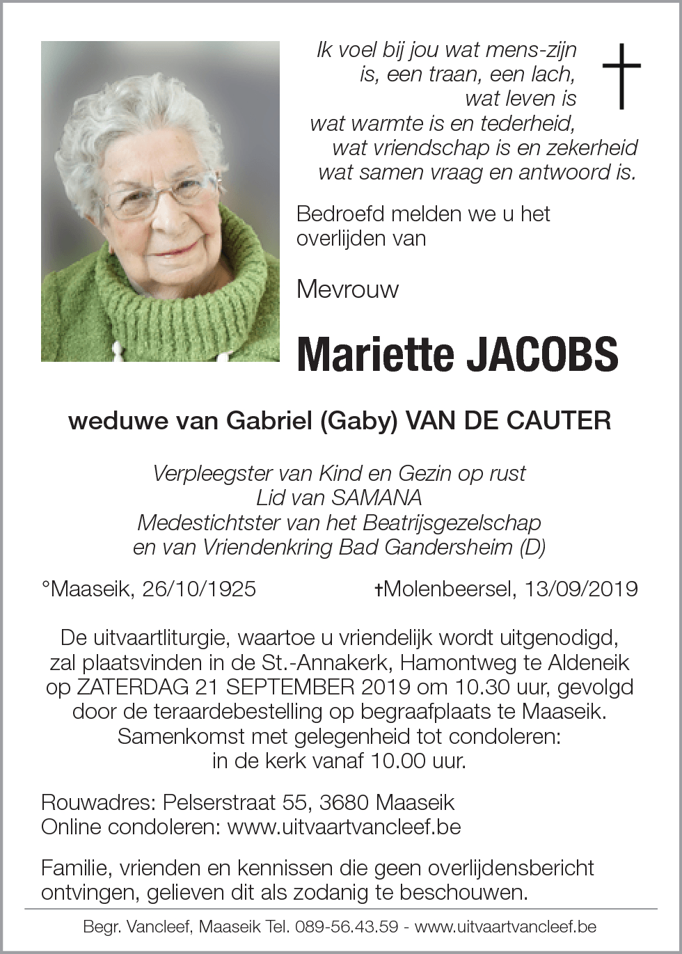 Mariette Jacobs