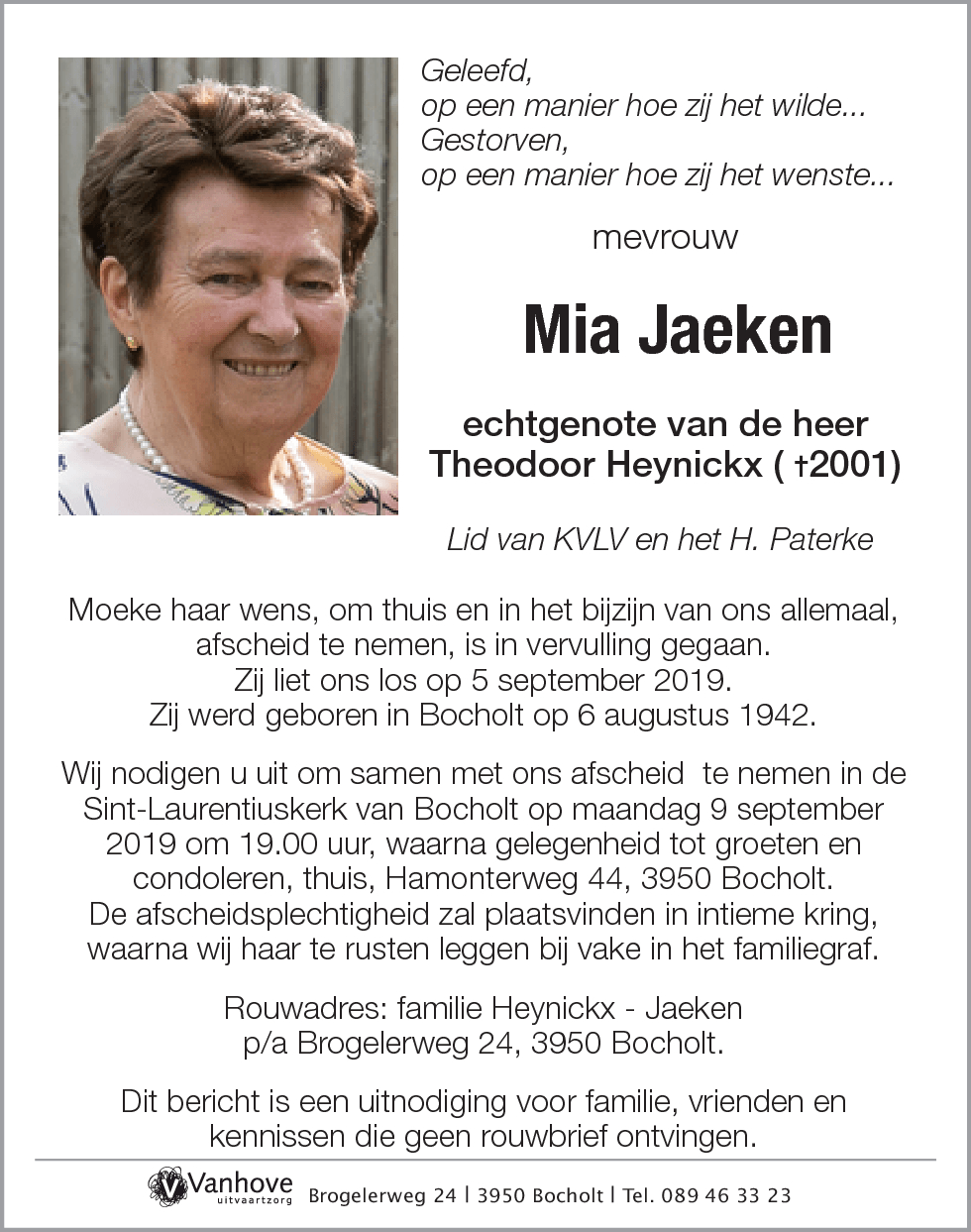 Mia Jaeken