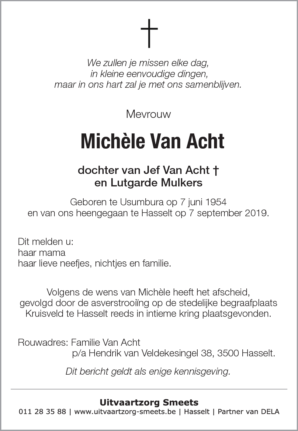 Michèle Van Acht