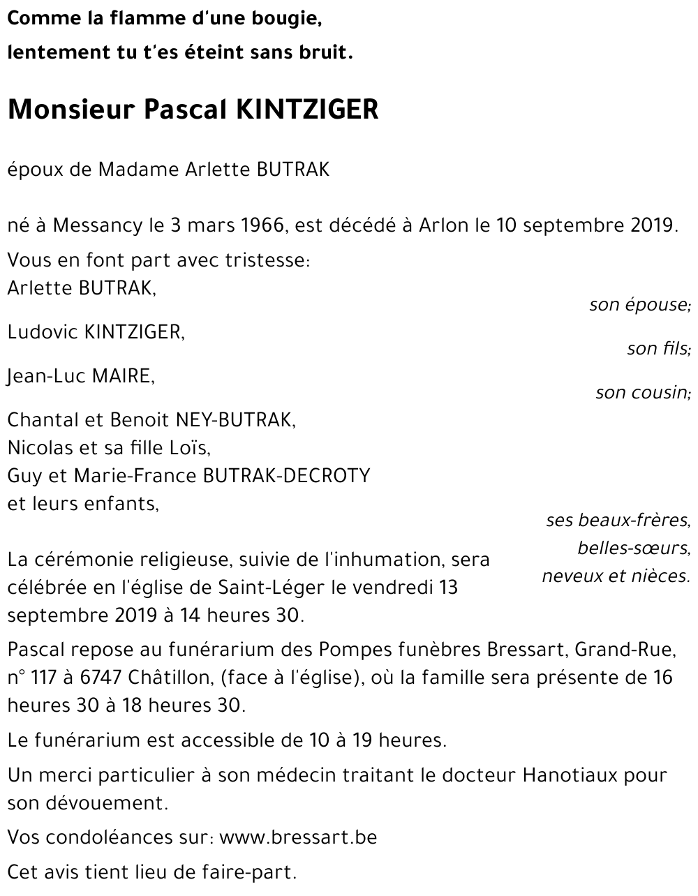 Pascal KINTZIGER 