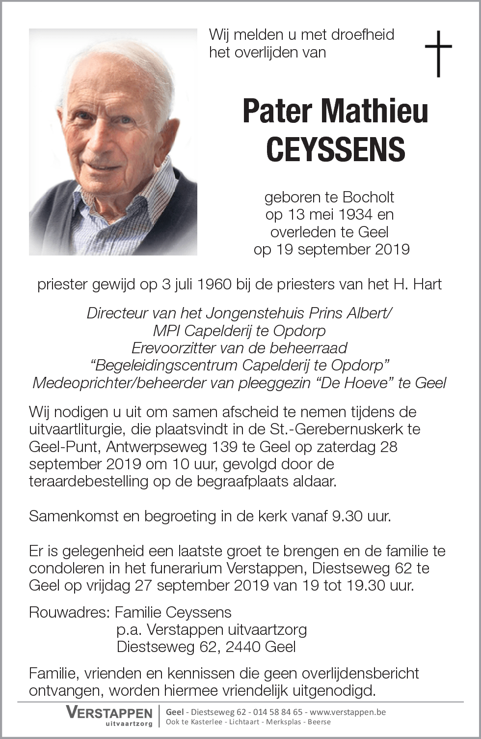 Pater Mathieu Ceyssens