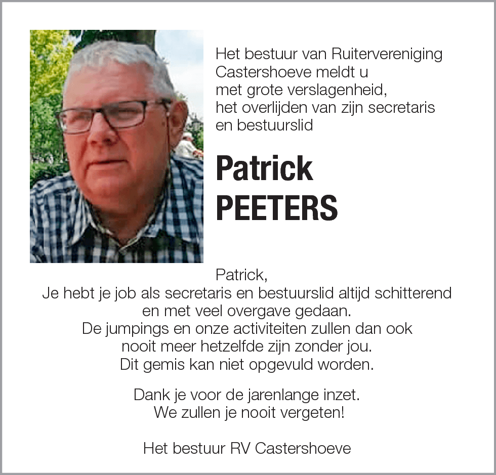 Patrick Peeters