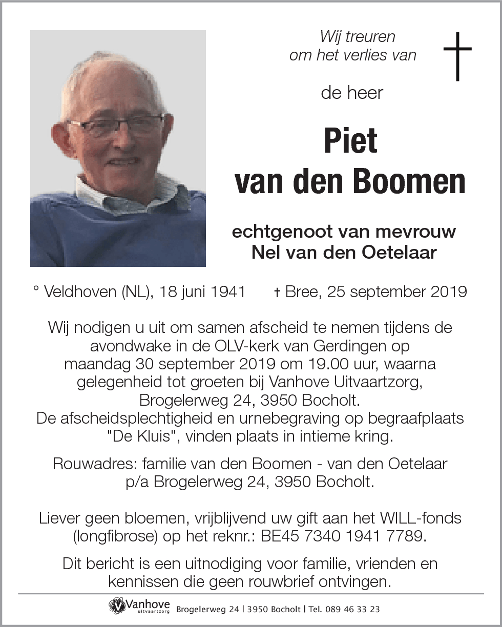 Piet van den Boomen