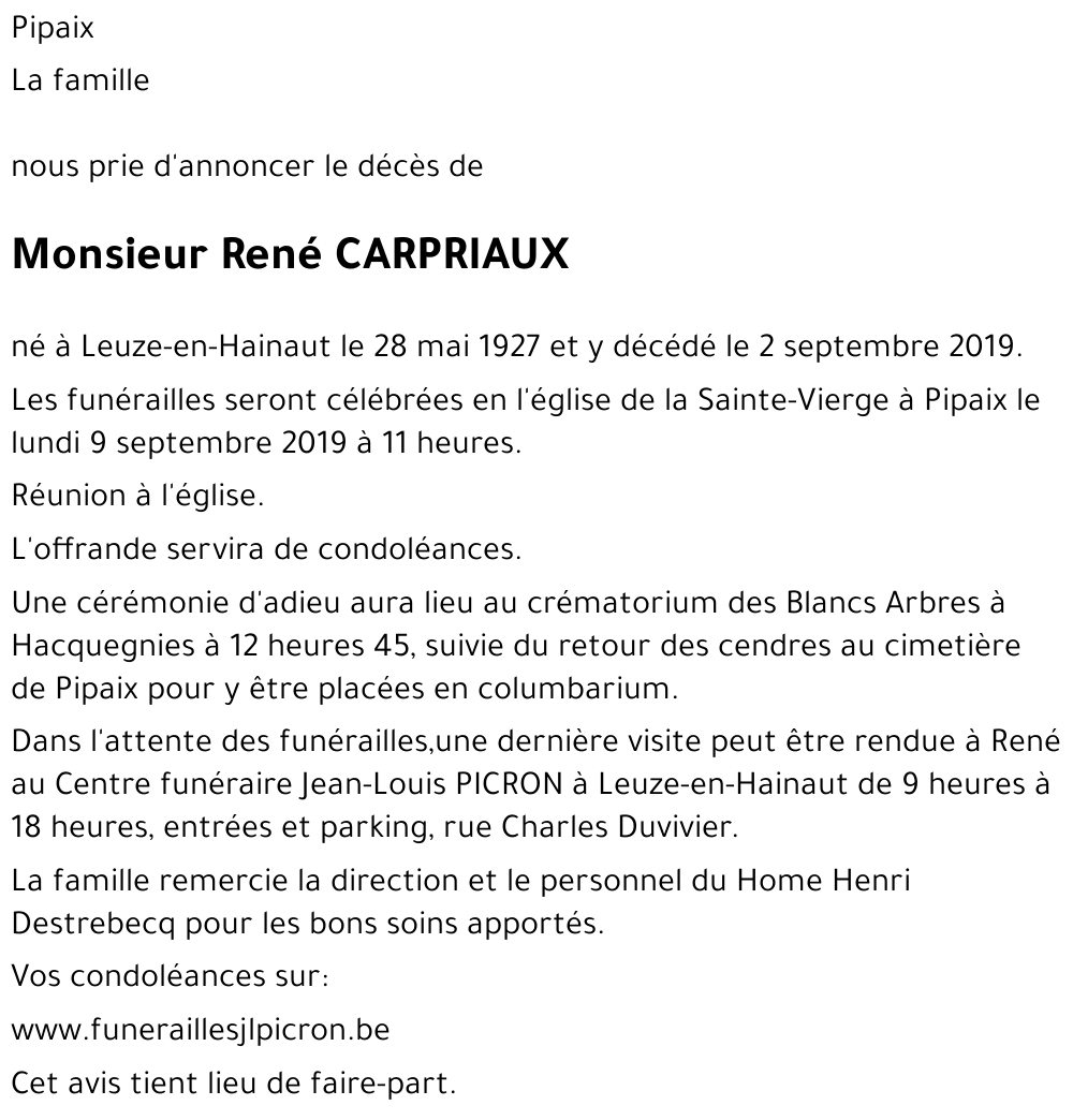 René CARPRIAUX