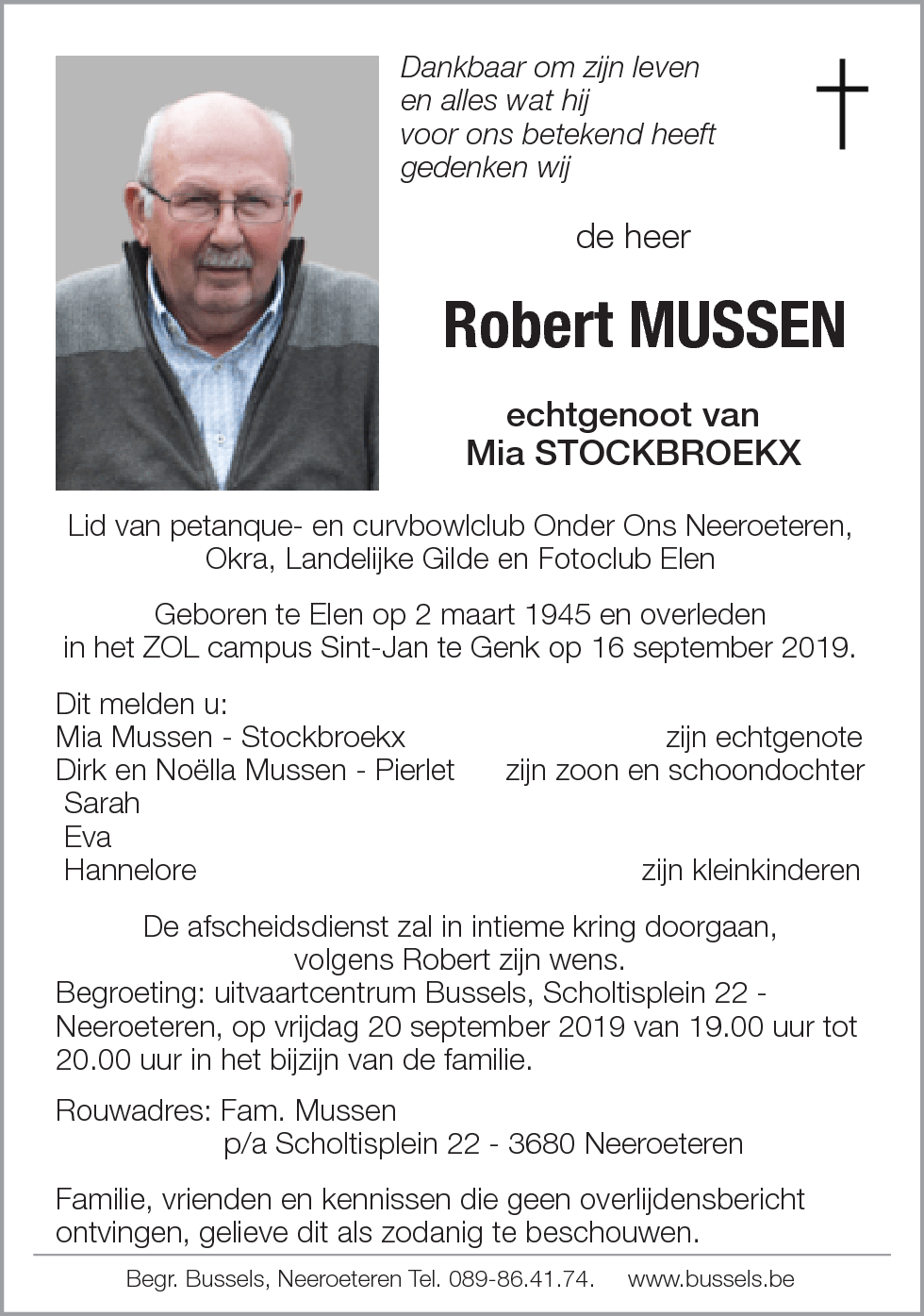 Robert Mussen