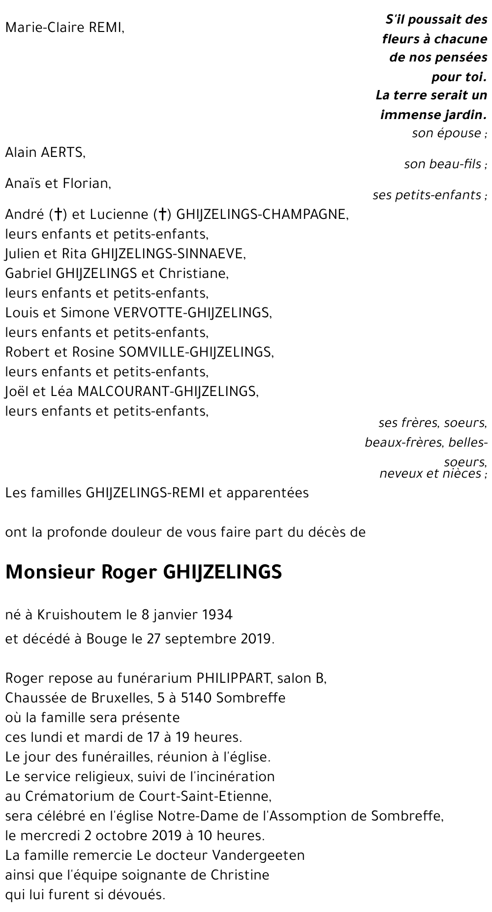 Roger GHIJZELINGS
