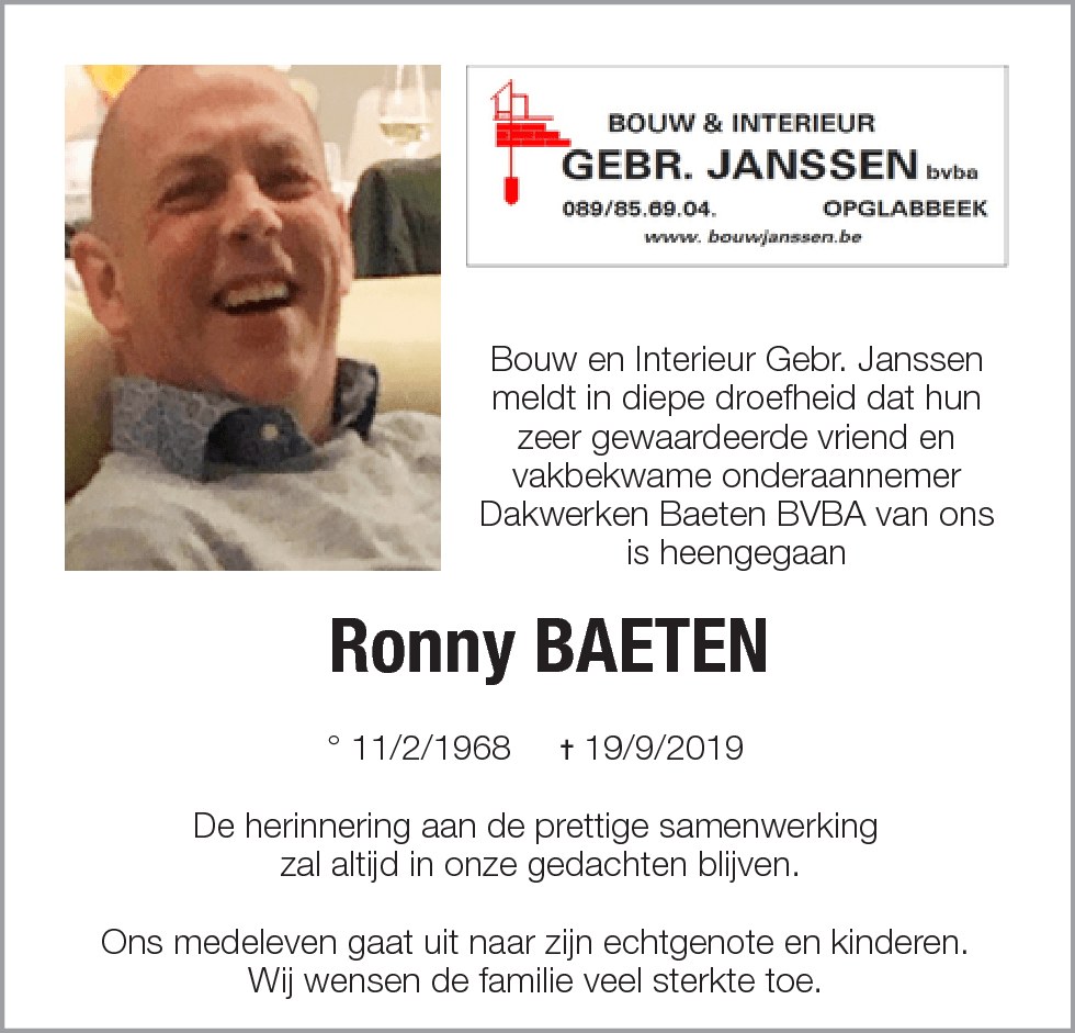 Ronny Baeten