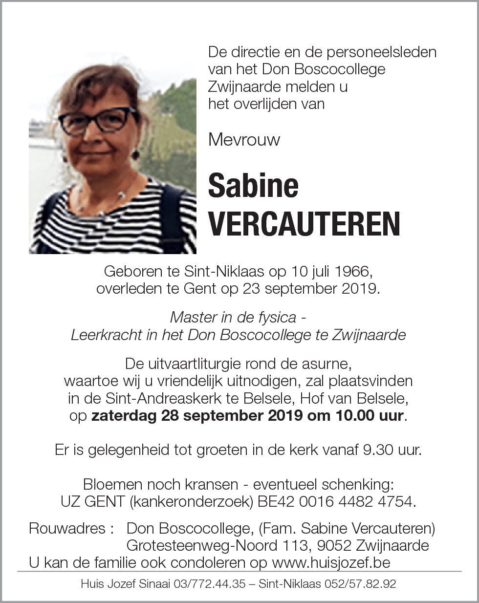 Sabine Vercauteren