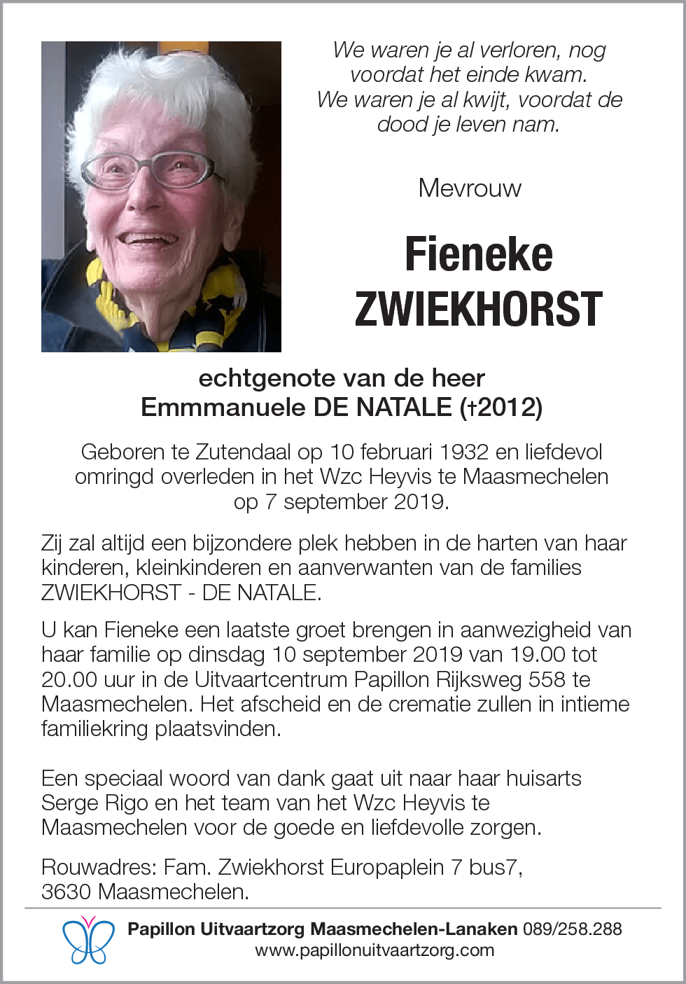 Zwiekhorst Fieneke