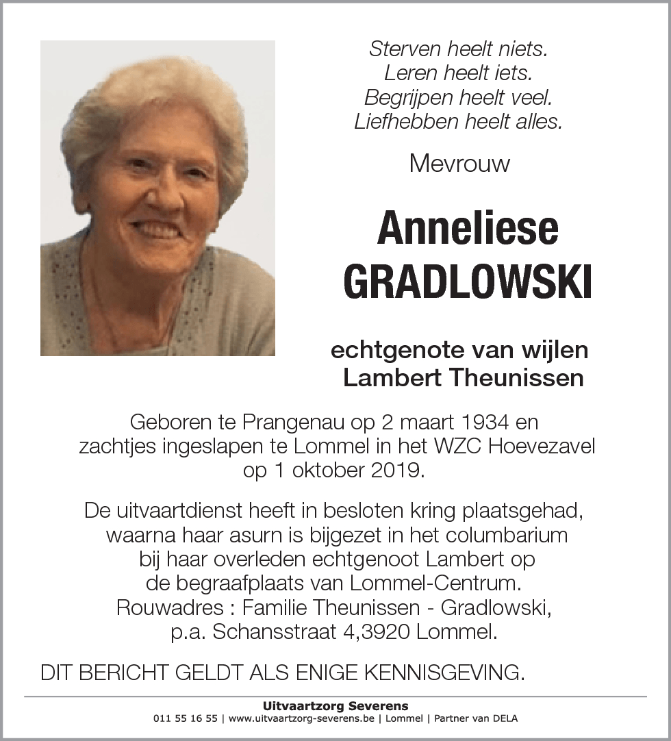 Anneliese Gradlowski