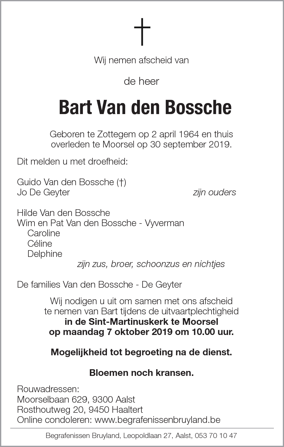 Bart Van den Bossche