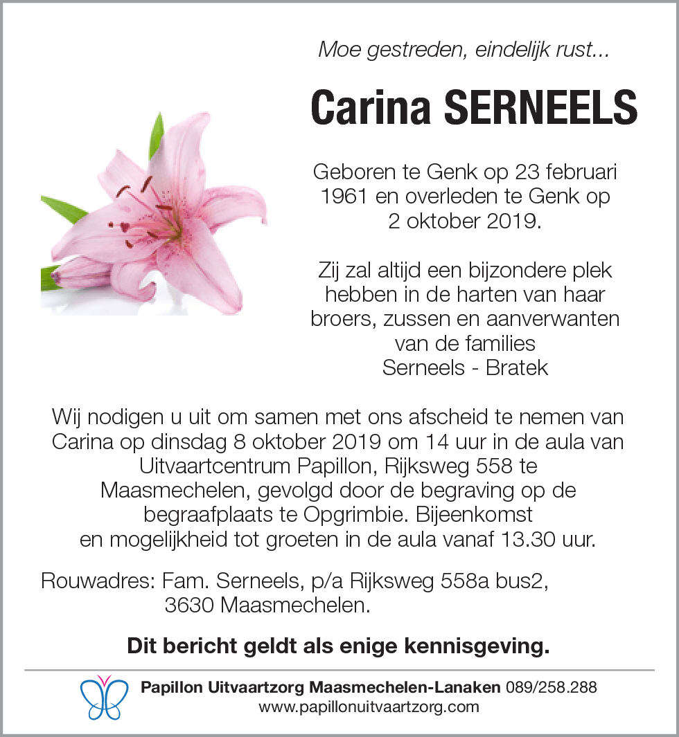 Carina Serneels