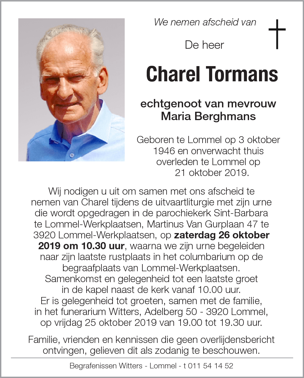 Charel Tormans
