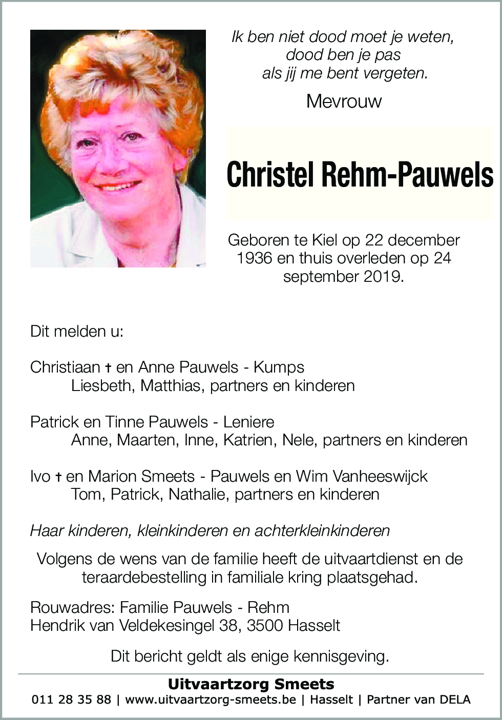 Christel Rehm