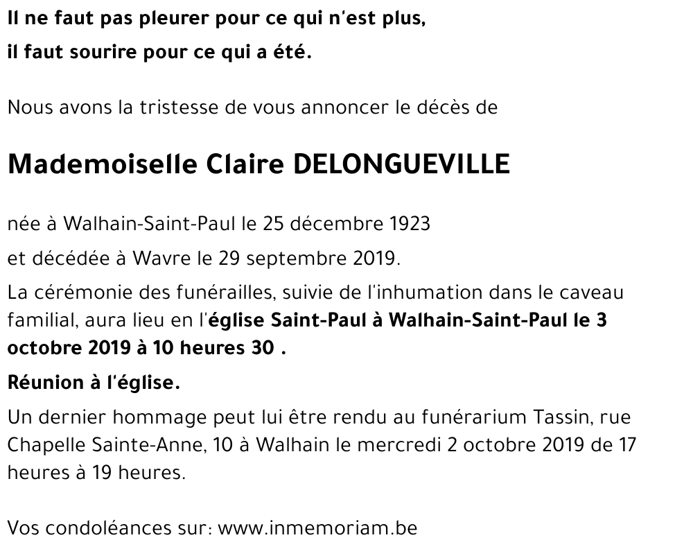 Claire Delongueville