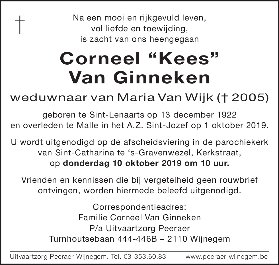 Cornelius Van Ginneken