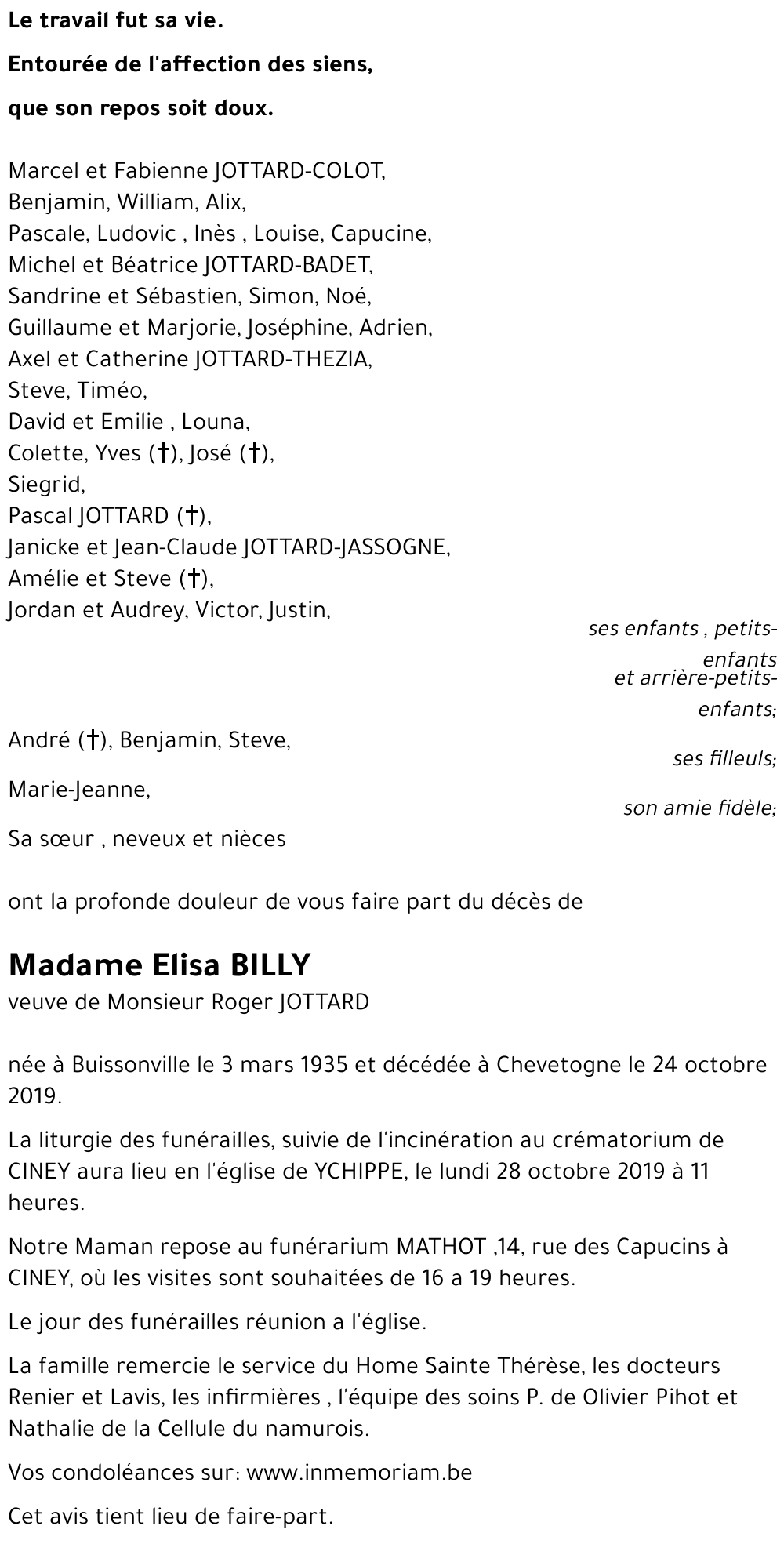 Elisa BILLY
