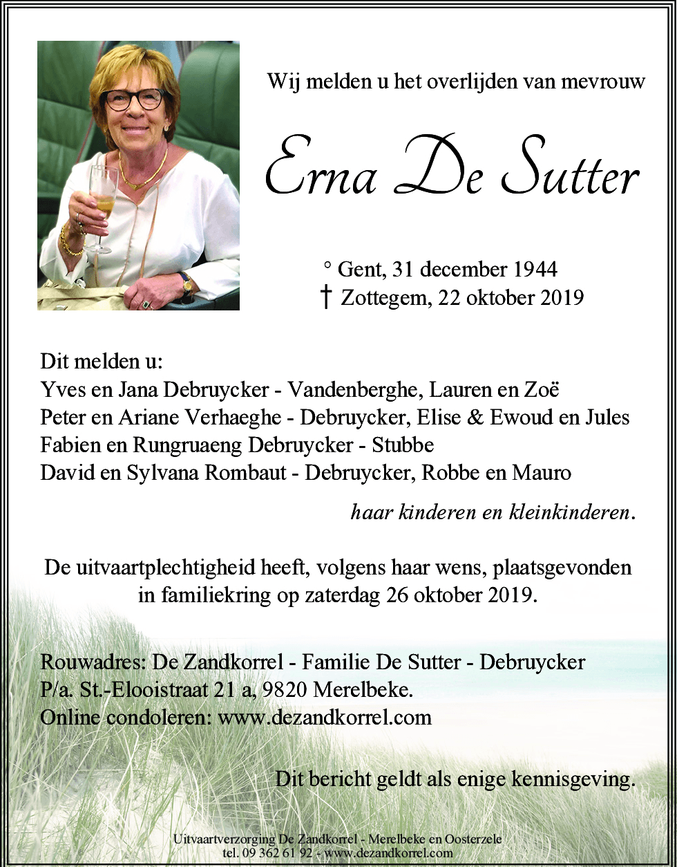 Erna De Sutter