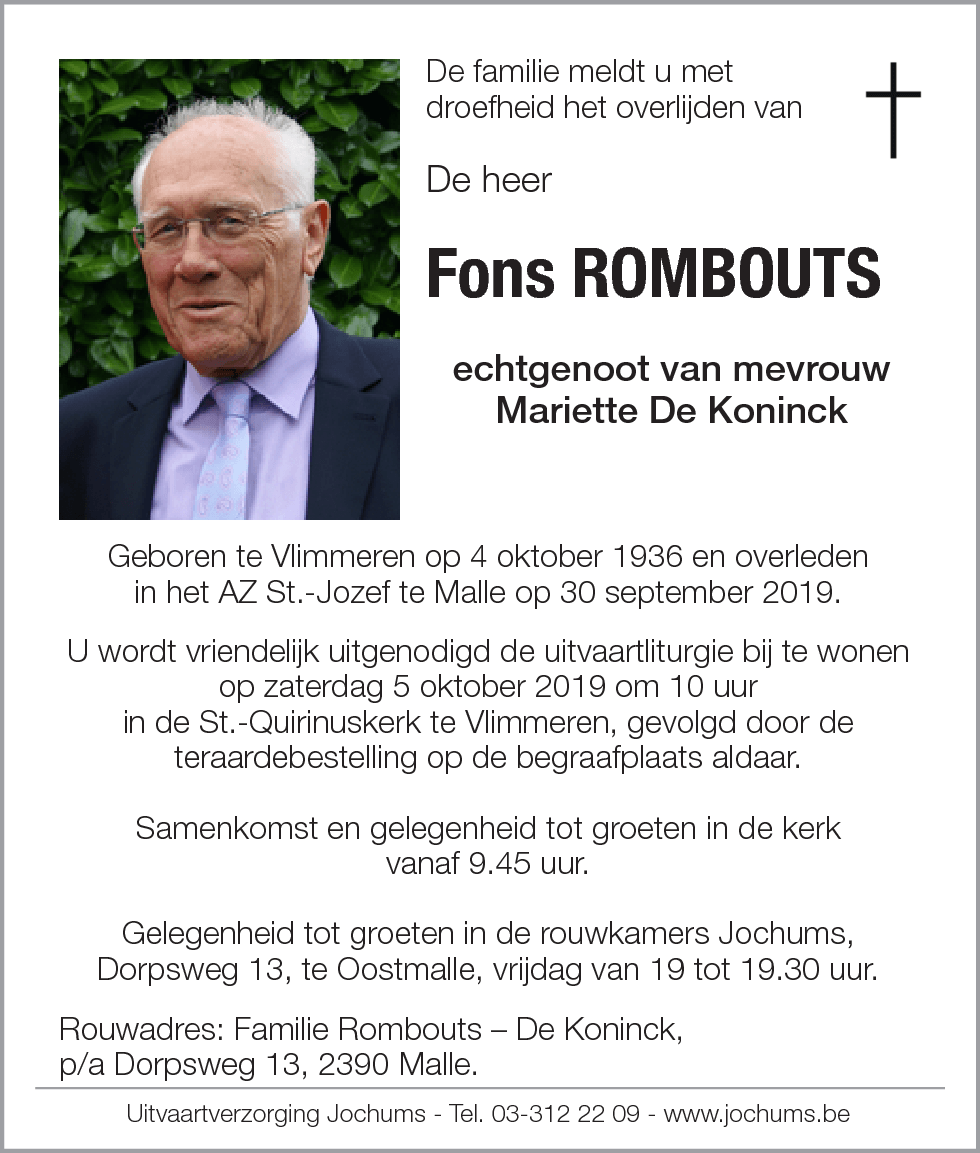 Fons Rombouts