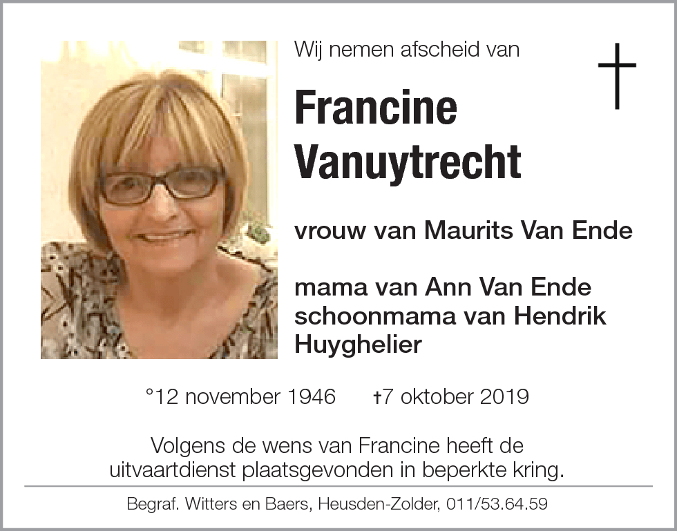 Francine Vanuytrecht