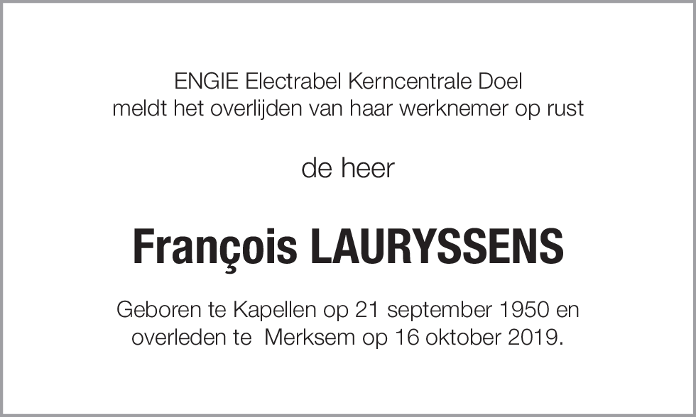 François Lauryssens