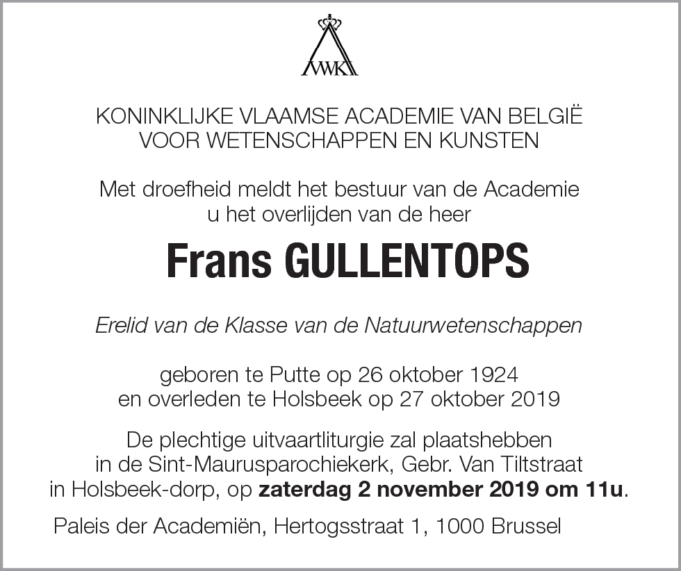 Frans Gullentops