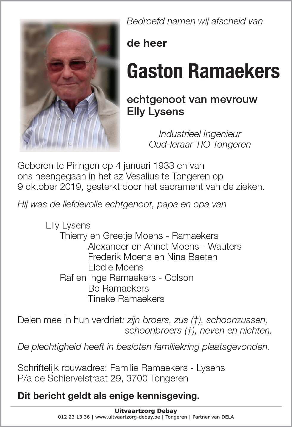 Gaston Ramaekers