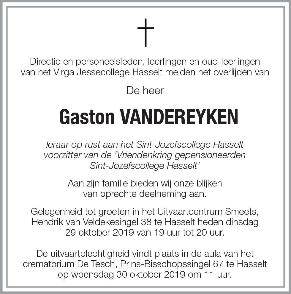 Gaston Vandereyken